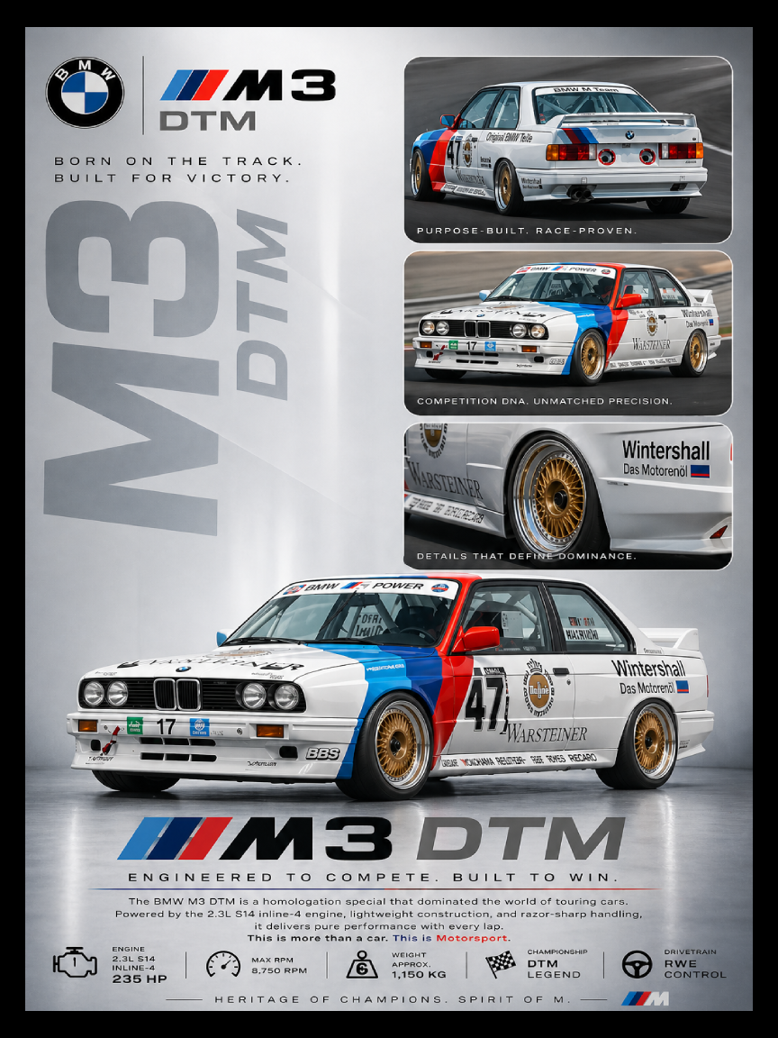 BMW - E30 M3 DTM