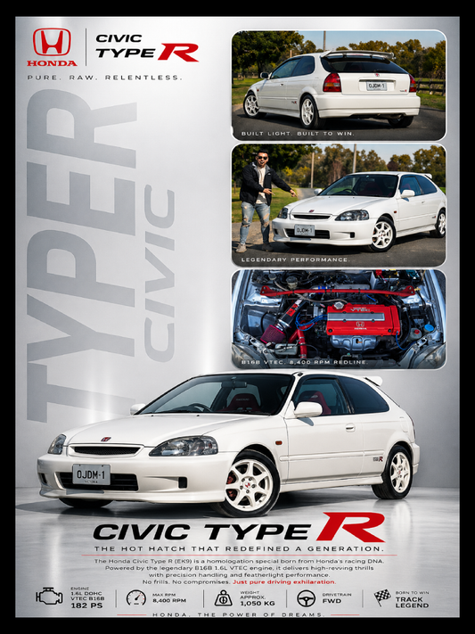 Honda - EK9 Civic Type R