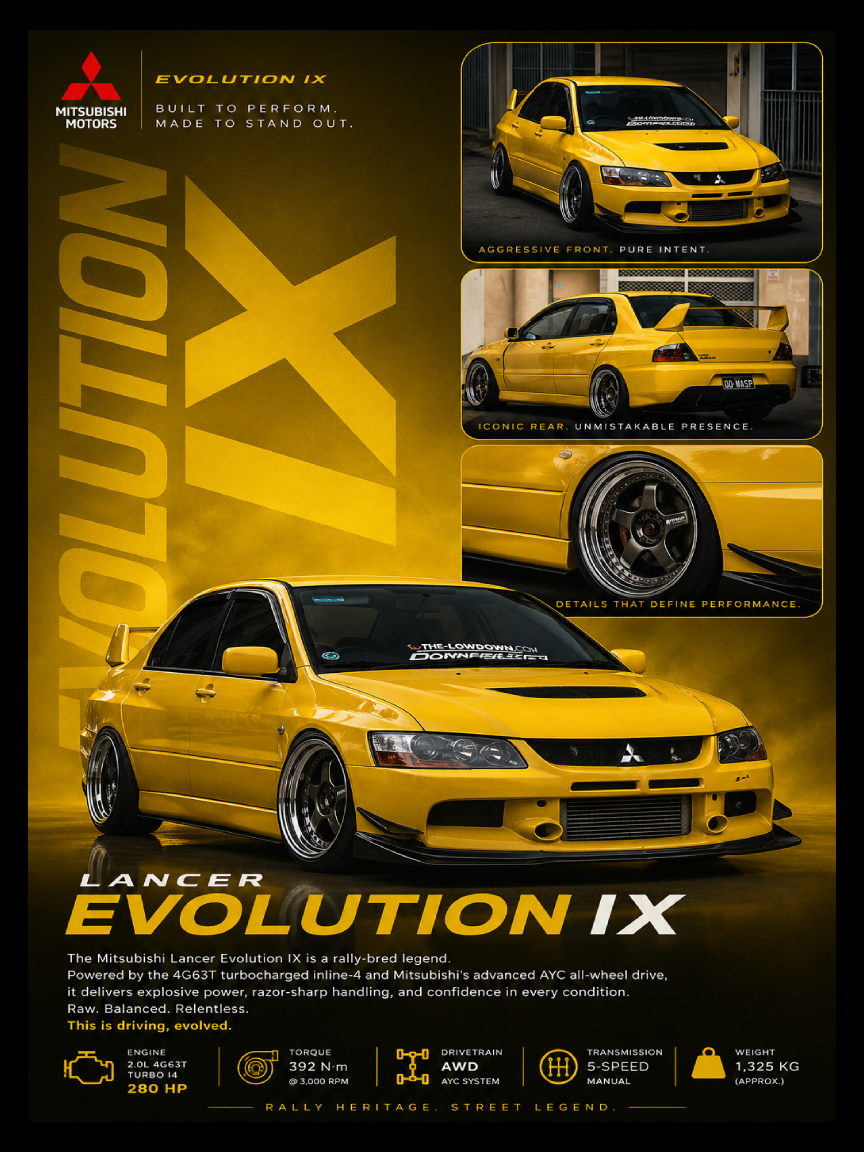 Mitsubishi - Lancer Evo IX