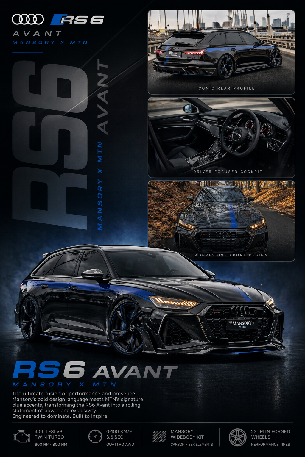 Audi - RS6 Avant Mansory x MTM