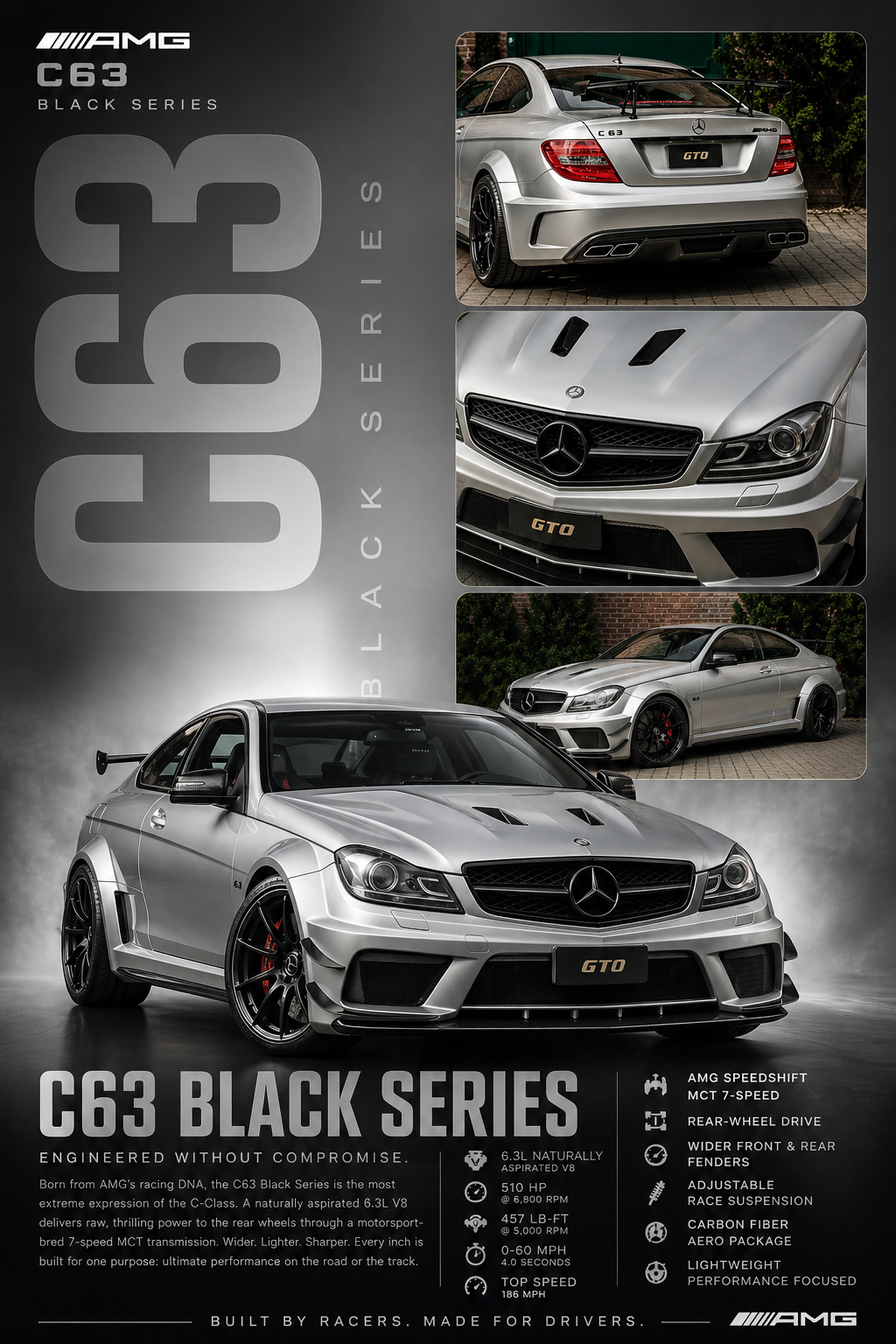 Mercedes - AMG C63 Black Series
