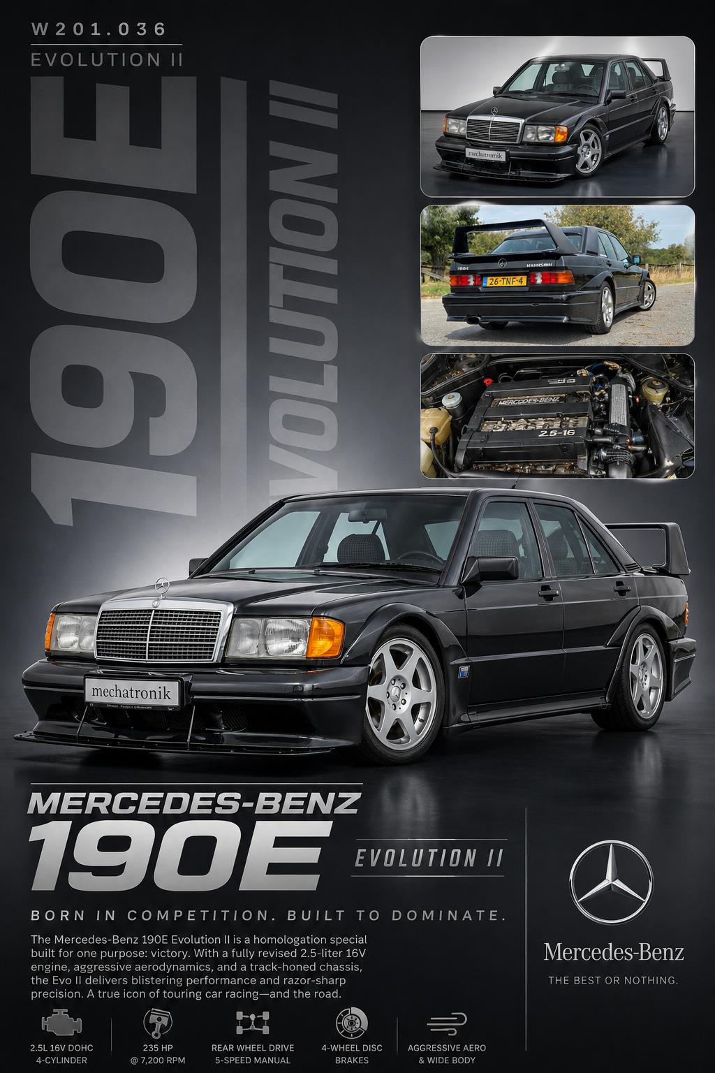 Mercedes - 190E Evo II