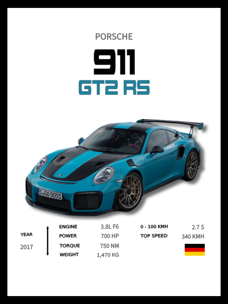 Porsche - 911 GT2 RS