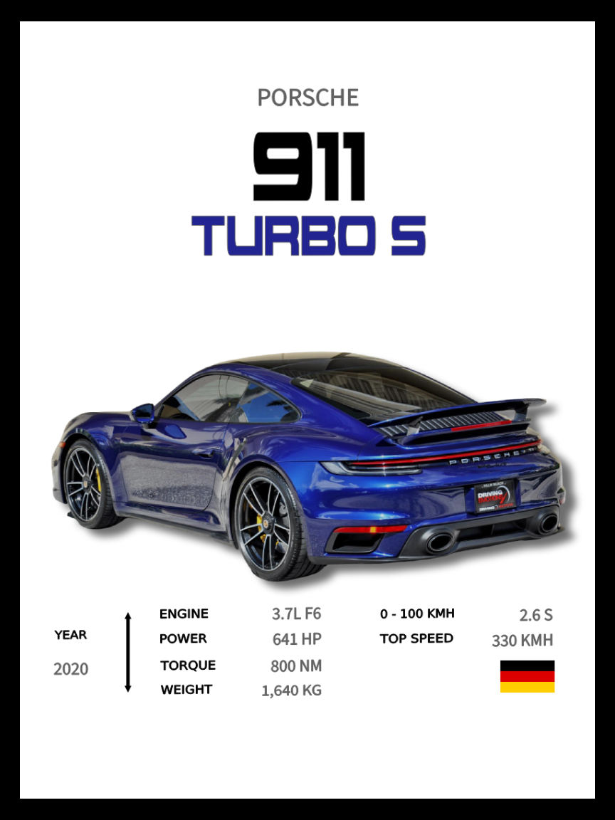 Porsche - 911 Turbo S