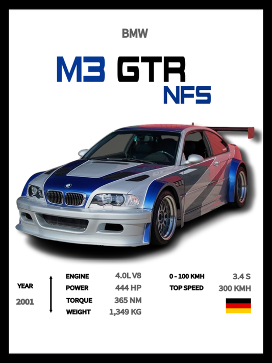 BMW - E46 M3 GTR NFS