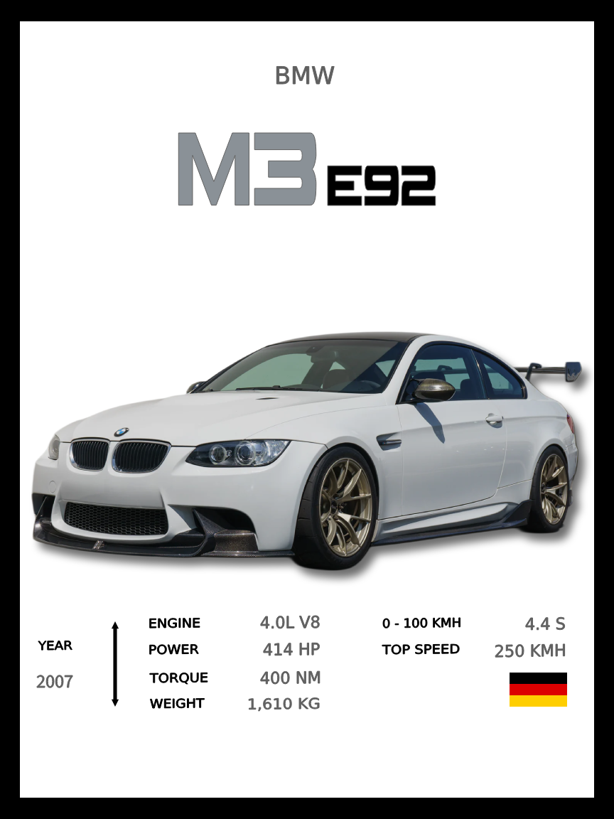 BMW - E92 M3
