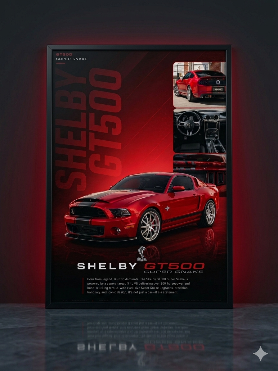 Ford - Mustang GT500 Super Snake
