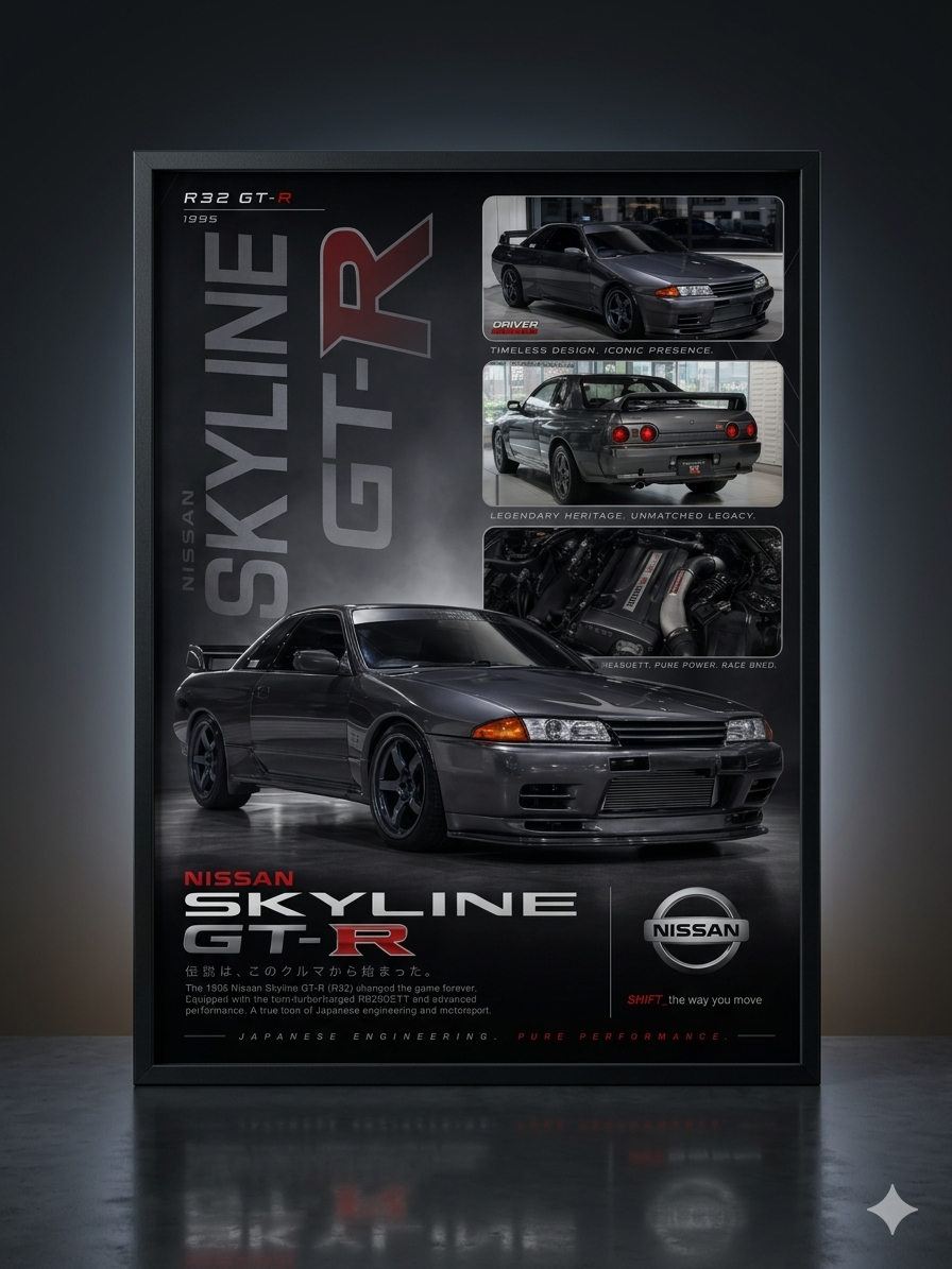 Nissan - Skyline R32 GT-R