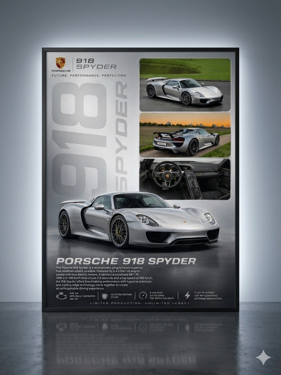 Porsche - 918 Spyder
