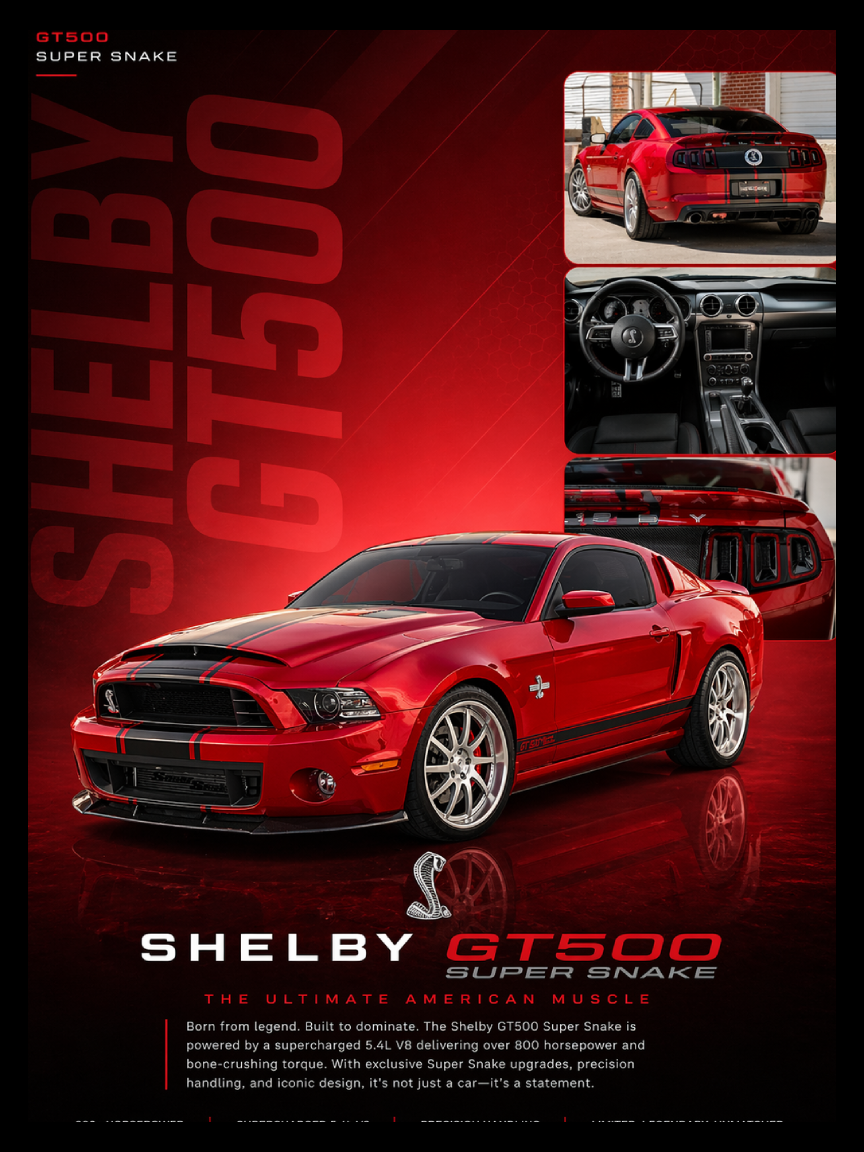 Ford - Mustang GT500 Super Snake