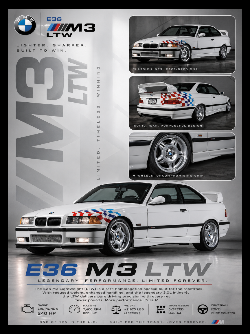 BMW - E36 M3 LTW