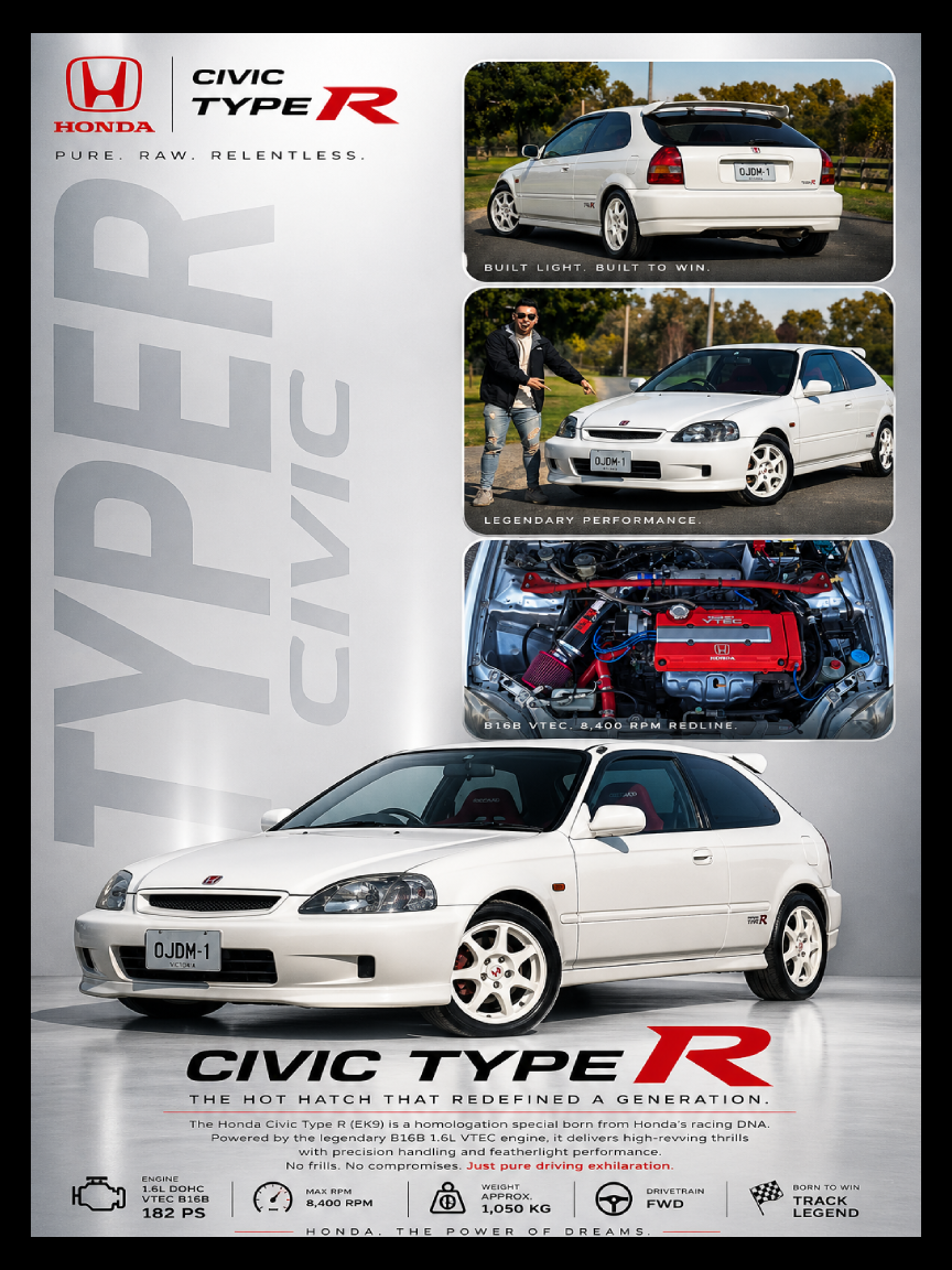 Honda - EK9 Civic Type R