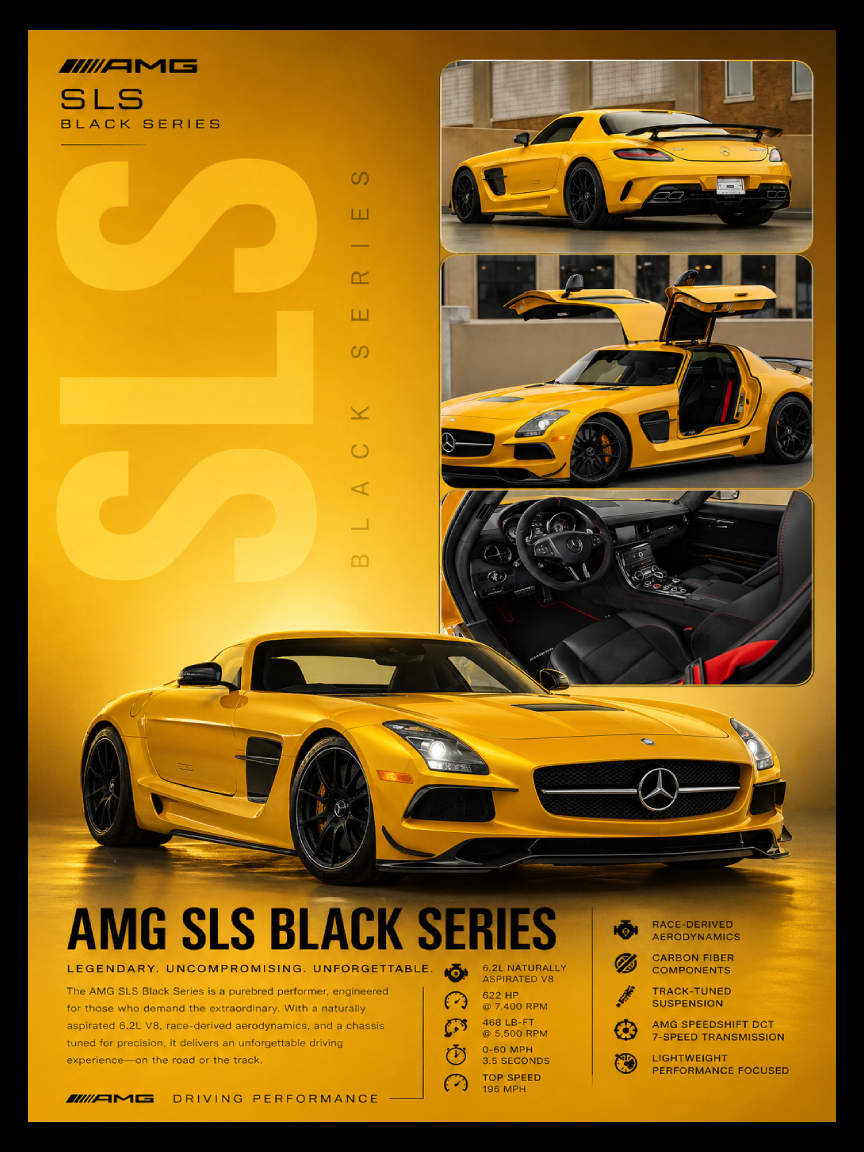 Mercedes - AMG SLS Black Series